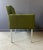 1970s 1970s Mid Century Armchair Upholstered in Green Velvet in the Style of Knoll For Sale - Image 5 of 8