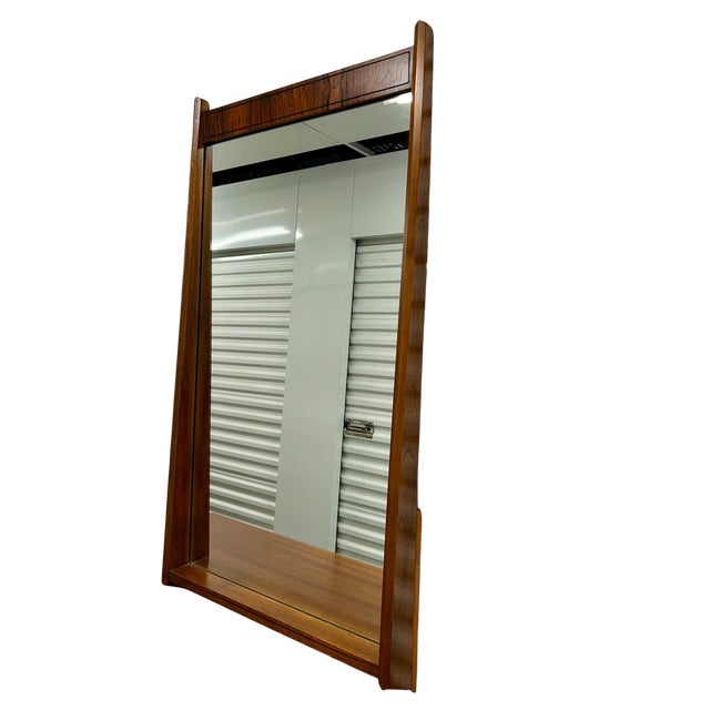 1960s Iconic Walnut and Rosewood Kent Coffey "Perspecta" Mid-Century Modern 9-Drawer Dresser With Mirror For Sale - Image 14 of 18