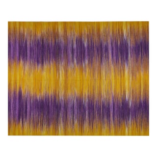 Vintage Mazandaran Natural Color Hand Made Organic Wool Tribal Kilim,7'10"x9'8" For Sale