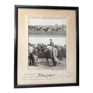 Vintage 49 Original Bert Morgan Dreamer Jamaica Horse Racing Jockey Photograph