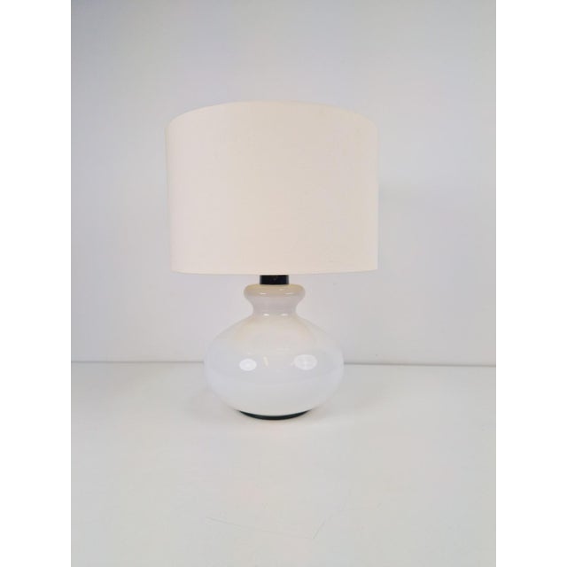 Vintage Glass Table Lamp from Dijkstra, 1960s For Sale - Image 11 of 11