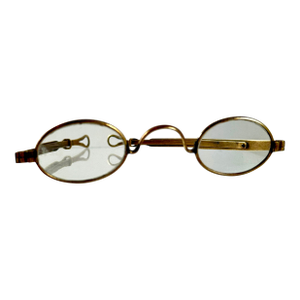 Historical Civil War Era Brass Frame Ladies Magnifying Glasses