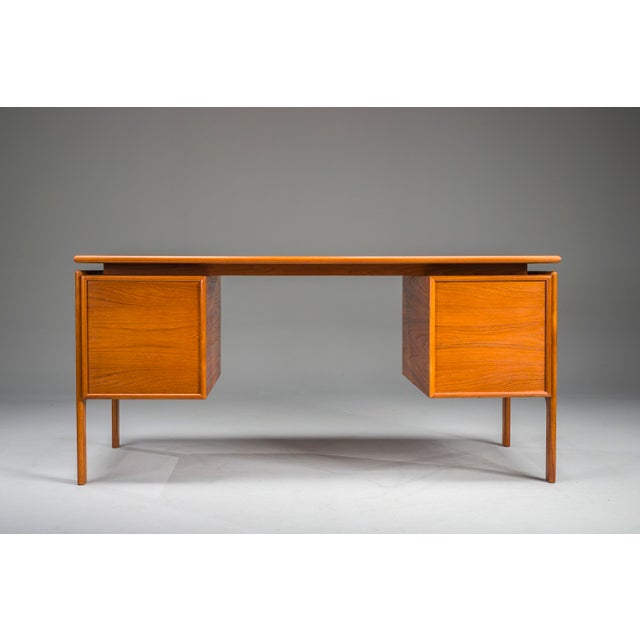 Mid-Century Modern Teak Freestanding Desk from GV Møbler, 1960s For Sale - Image 15 of 18