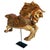 French Country Vintage Paper Mâché Carousel Horse Sculpture For Sale - Image 3 of 6