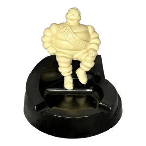 Vintage Bakelite Michelin Man Bibendum Ashtray