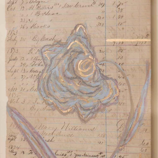 Floral Study IV by Afsoon Thayer For Sale In Los Angeles - Image 6 of 10