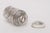 Vintage Sterling Silver Overlay Glass Vessel or Container Jar, 1950's For Sale - Image 10 of 11