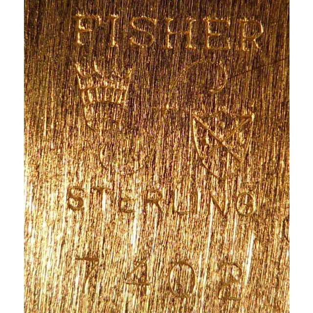 George III Reticulated Sterling Silver Salt Cellars by Peter & Ann Bateman, London, With Latter Spoons and Oval Service Tray - 5 Pieces For Sale - Image 10 of 11