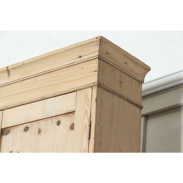 Large English Pine Open Back Dresser, 1870s For Sale - Image 10 of 13