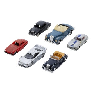 Miniature Mercedes-Benz Cars, Set of 6 For Sale