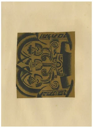Nathan Altmann, The Candlestick, 1923, Lithograph