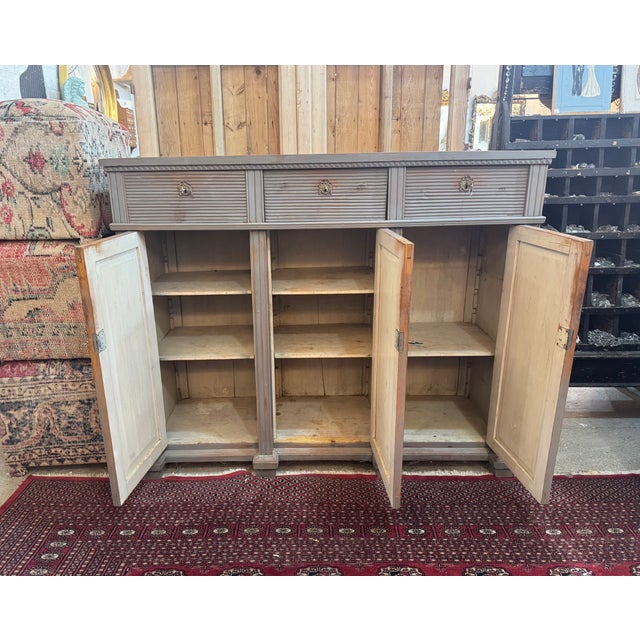 Late 19th Century Swedish Gustavian-Style Buffet For Sale - Image 4 of 16