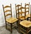 1970s French Farmhouse Country Dining Chairs in Oak, 1970s, Set of 6 For Sale - Image 5 of 8