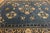 1980s Royal Blue Medallion Vintage Art Deco Modern Chinese Peking Room Size Rug For Sale - Image 11 of 15
