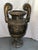 Antique giant bronze vase from the 1950s. Excellent decorative object.