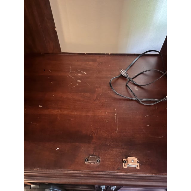 Wood Hooker Tv Cabinet 1990s For Sale - Image 7 of 8