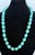 60s Kenneth Lane Necklace Turquoise Blue Stone Bead Jay KJL Vintage For Sale - Image 12 of 12