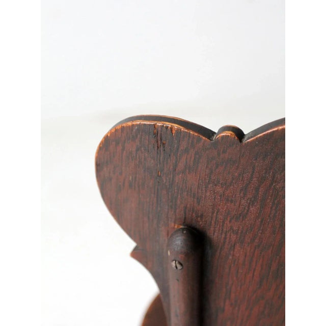 Antique Bentwood Chair With Cutout Back For Sale - Image 9 of 13