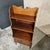 1900-1909 Edwardian Mahogany Waterfall Bookcase With a Cupboard Base on Castors For Sale - Image 4 of 15