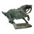 Tree Agate Tang-Style War Horse Sculpture For Sale