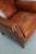 Vintage Dutch Cognac Colored Leather Club Chair For Sale - Image 9 of 17