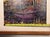 Textile 1990's Tim Saska Original Acrylic on Canvas Autumn Forest Landscape - Framed Art For Sale - Image 7 of 8