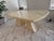 Animal Skin 1980 Goat Skins Yellow Dining Table in the Style of Karl Springer For Sale - Image 7 of 11