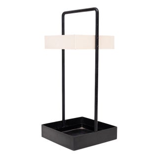 Modernist Metal Umbrella Stand, Germany, 1950s For Sale