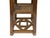 Wood Vintage Patina Square Slim Wood Pedestal Display Stand Side Table For Sale - Image 7 of 10