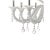 Handcrafted Modern White Ca’ Rezzonico Chandelier With Curled Murano Glass Details For Sale - Image 6 of 7
