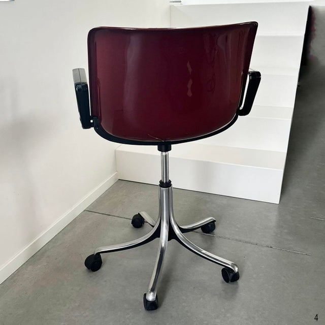 1980s Modus Chair by Osvaldo Borsani for Tecno, 1986 For Sale - Image 5 of 8