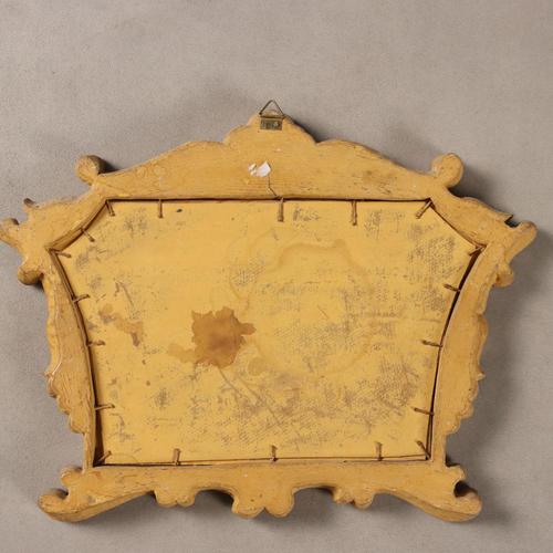 Beige Antique Neo-Baroque Altar Cards in Carved Wood, Italy, 19th Century, Set of 3 For Sale - Image 8 of 16