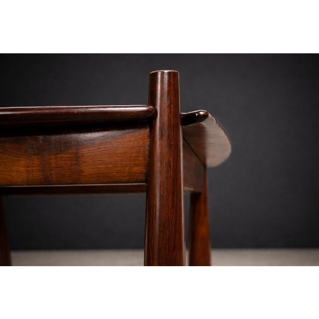 1950s “Arimelo” Side Tables in Brazilian Rosewood, Sergio Rodrigues, 1958 - Lot 596A For Sale - Image 5 of 15