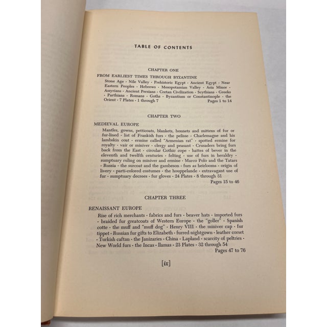 Mid-Century Modern 1951 the Mode in Furs Book For Sale - Image 3 of 18