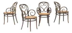 Set of 4 Vintage Bentwood Chairs