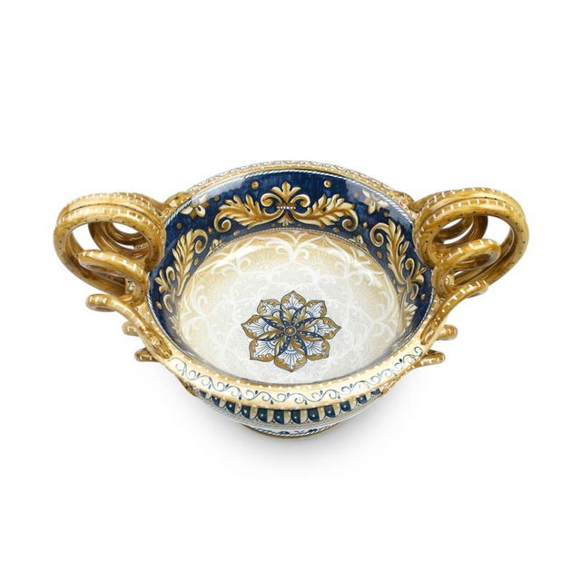 Golden Yellow Giglio Vase by deBlona For Sale - Image 6 of 12