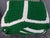 1960's Hand Knit Green/ White Blanket- Very Clean For Sale - Image 10 of 12
