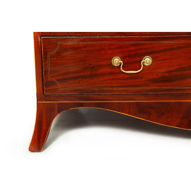 Rare American Federal Mahogany Cylinder Desk, Baltimore or Annapolis Ca. 1800 For Sale - Image 18 of 18