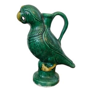 Antique Chinese Porcelain Parrot Ewer