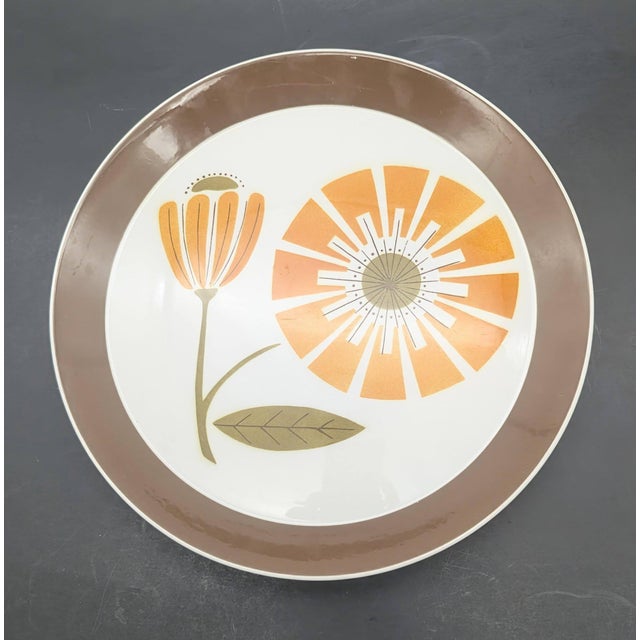 White 1970s Mikasa Duplex "Brunch" Chop Serving Plate Designed by Ben Seibel For Sale - Image 8 of 10
