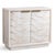 Add natural texture and distinctive style to your home with this white washed mango wood side cabinet. Featuring...