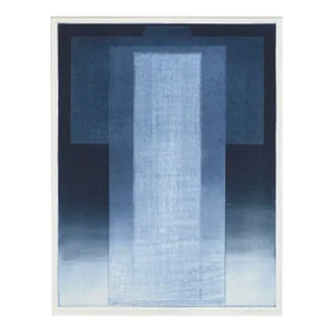 "Kimono 10" Abstract Geometric Lithograph by Patricia A. Pearce