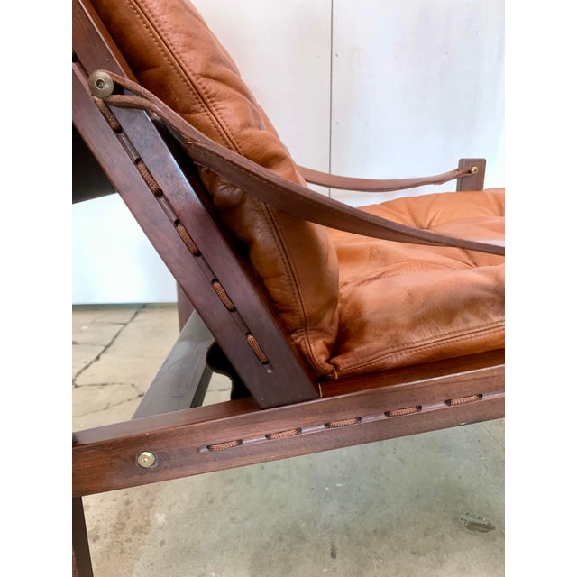 1960s Hunter Lounge Chair Attributed to Torbjørn Afdal for Bruksbo For Sale - Image 14 of 17