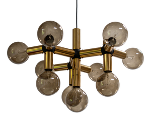 Atomic Chandelier by Trix & Robert Haussmann for Swiss Lamp International, 1960s