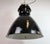 Metal Large Industrial Black Factory Pendant Lamp from Elektrosvit, 1960s For Sale - Image 7 of 18