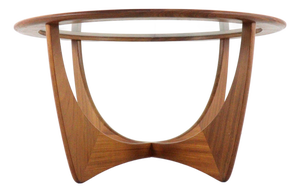 Round Astro Ludlow Coffee Table by Victor Wilkens for G-Plan, England