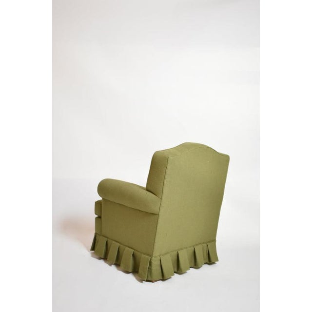 Set of Green Fabric Chairs, 1960s For Sale - Image 4 of 6