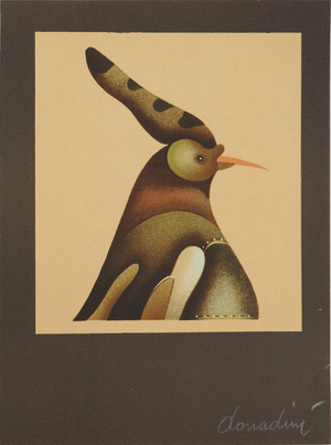 Jean-Paul Donadini, L’oiseau exotique, Lithograph