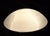 Metal Vintage Ceiling Lamp with White Patterned Glass Shade on a White Metal Mount, 2000s For Sale - Image 7 of 7