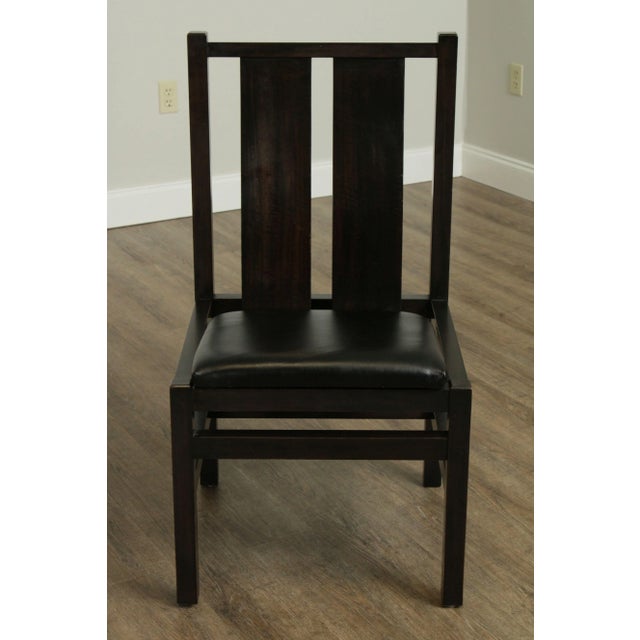 Traditional Thomas Moser Attributed Slat Back Side Chair For Sale - Image 3 of 12